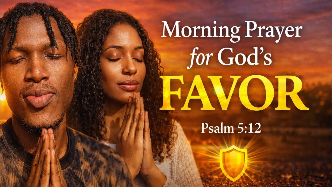 A Powerful Morning Prayer for God’s Favor and Blessings (Psalm 5:12)