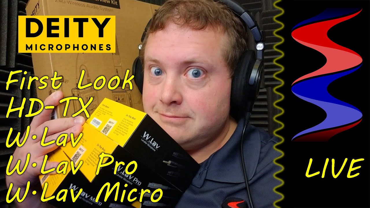 Testing The Deity W.Lav, W.Lav Pro, W.Lav Micro & HD-TX. Sound Speeds!