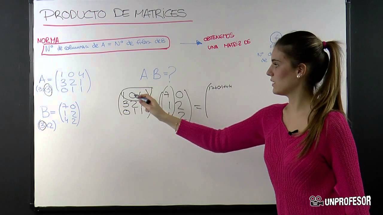 Producto de matrices