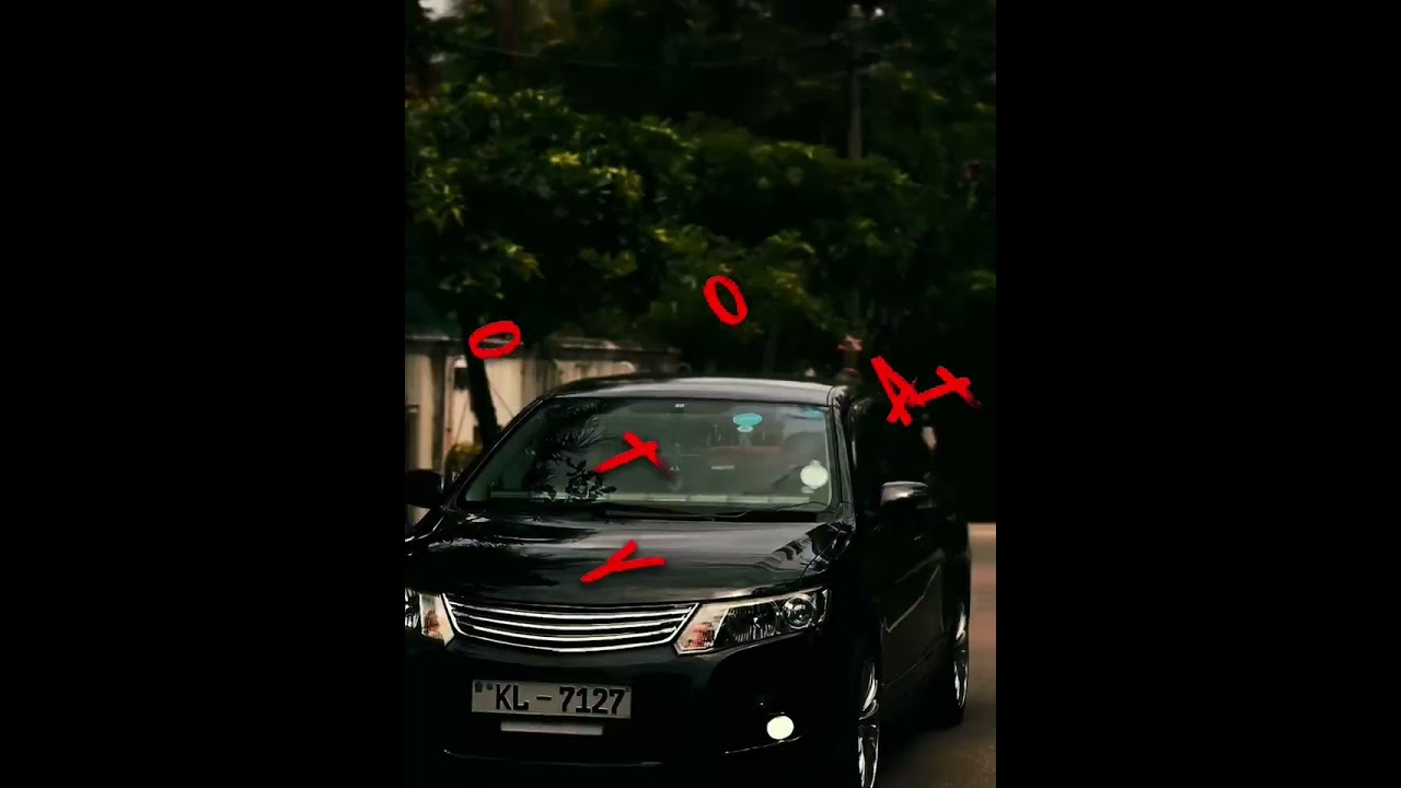 Black Toyota Allion 2008 | JDM Street Style in Sri Lanka | #Allion2008 #ToyotaAllion #BlackAllion