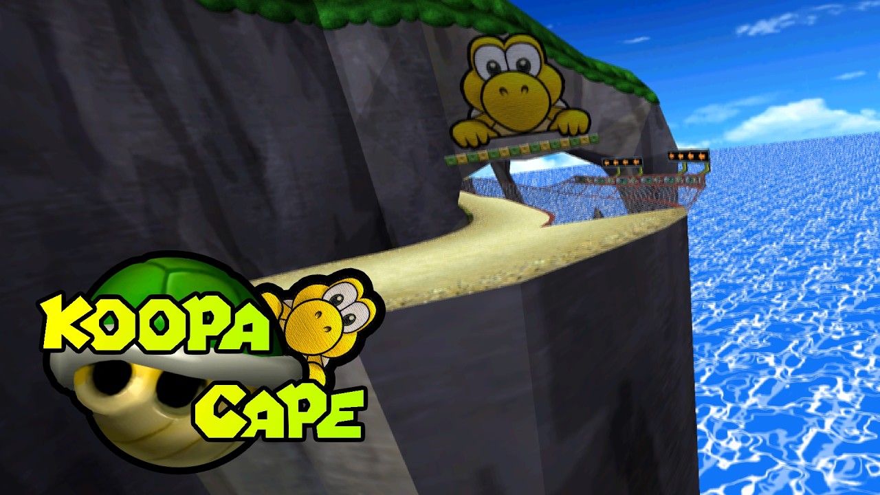 WII Koopa Cape - Mario Kart Double Dash Retro Track GP | Custom Track Preview