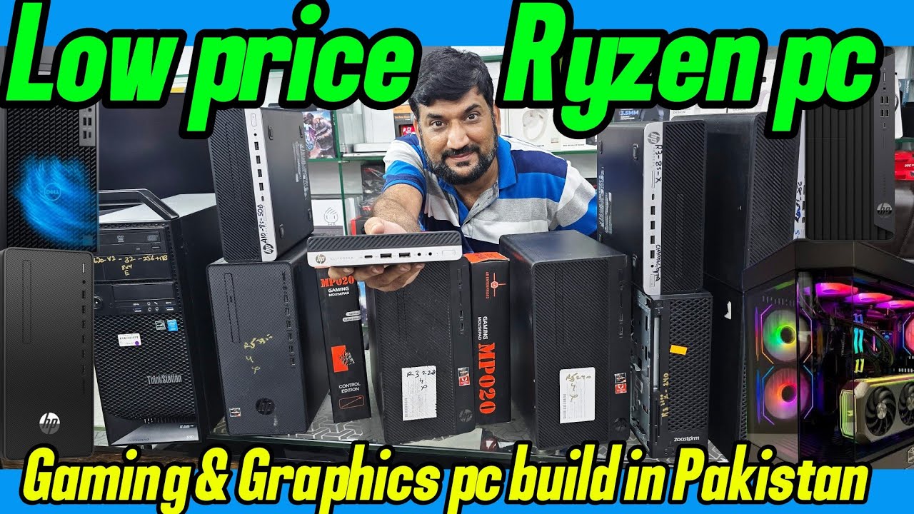 Ryzen Gaming pc | low budget Ryzen | Dell, Hp Ryzen | Gaming pc build in Pakistan | 2026