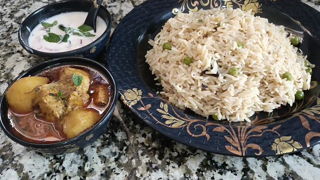 Mahira's kitchen| matar pulao recipe |👍😀