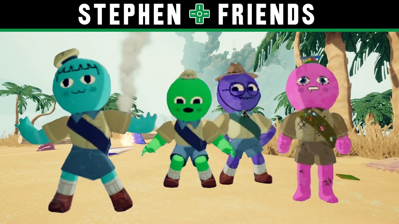 Четверо друзей пытаются выжить в PEAK!