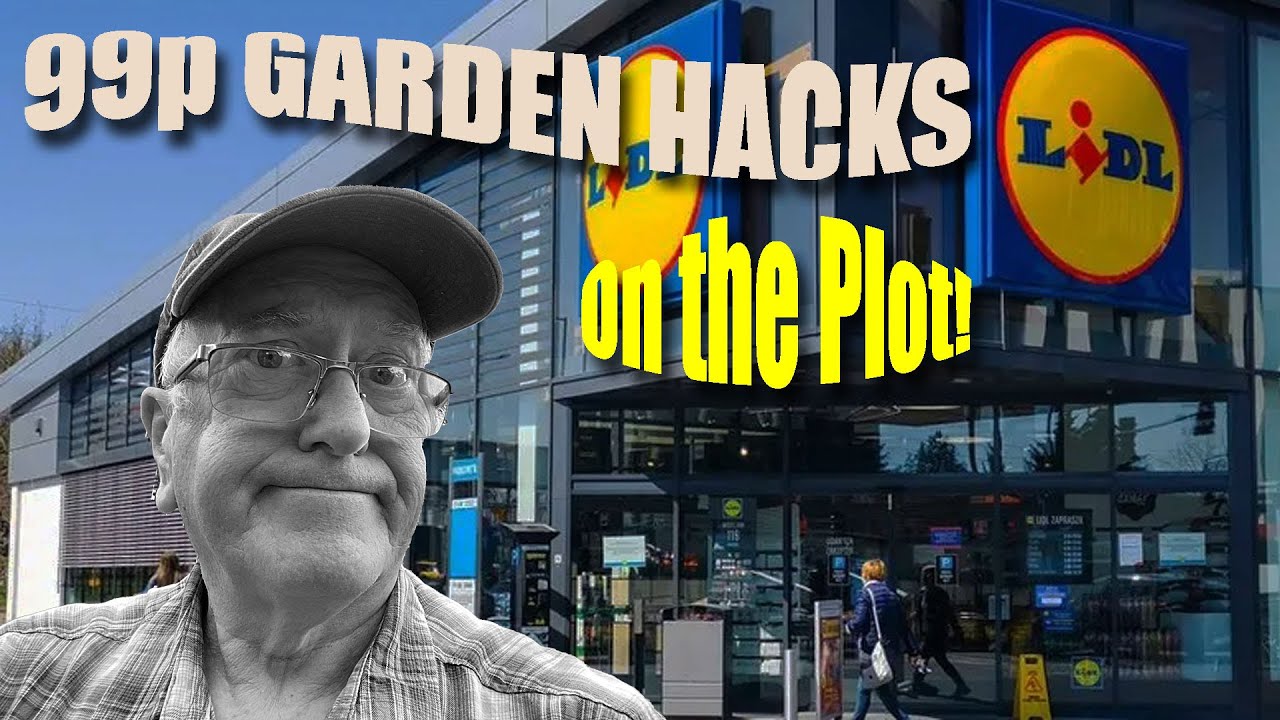 99p GARDEN HACKS | Allotment Gardening | Middle of LIDL