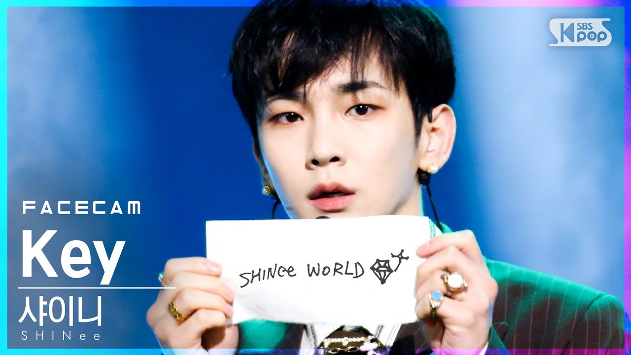 [페이스캠4K] 샤이니 키 'CØDE' (SHINee KEY FaceCam)│@SBS Inkigayo_2021.03.07.