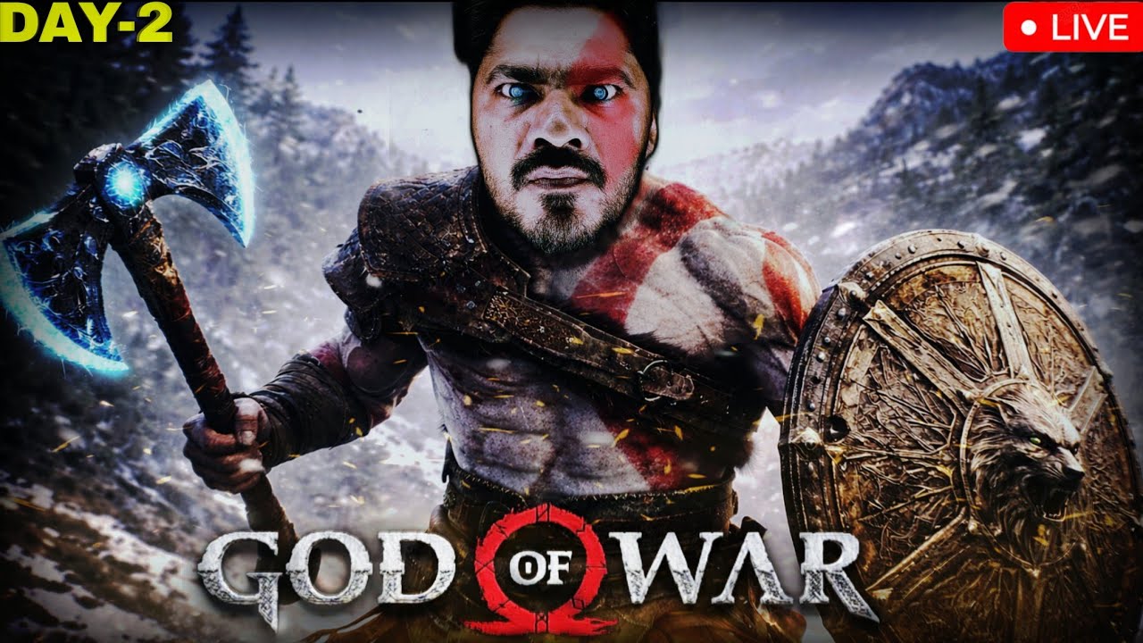 God of War (2018) – DAY 2 🔥 | Dragon Boss Fight & Meeting Mimir LIVE 