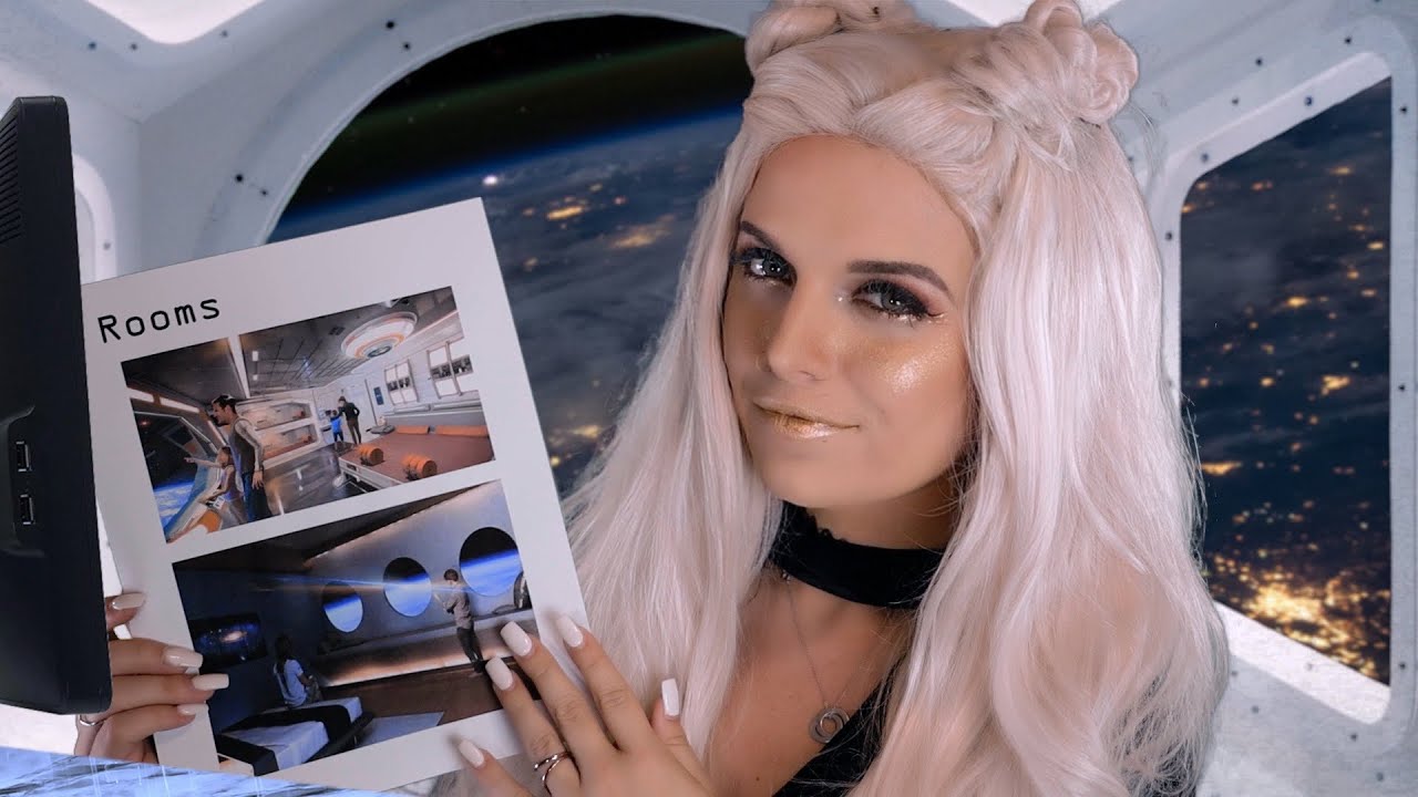 SPACE Luxury Hotel Check-in | ASMR Roleplay