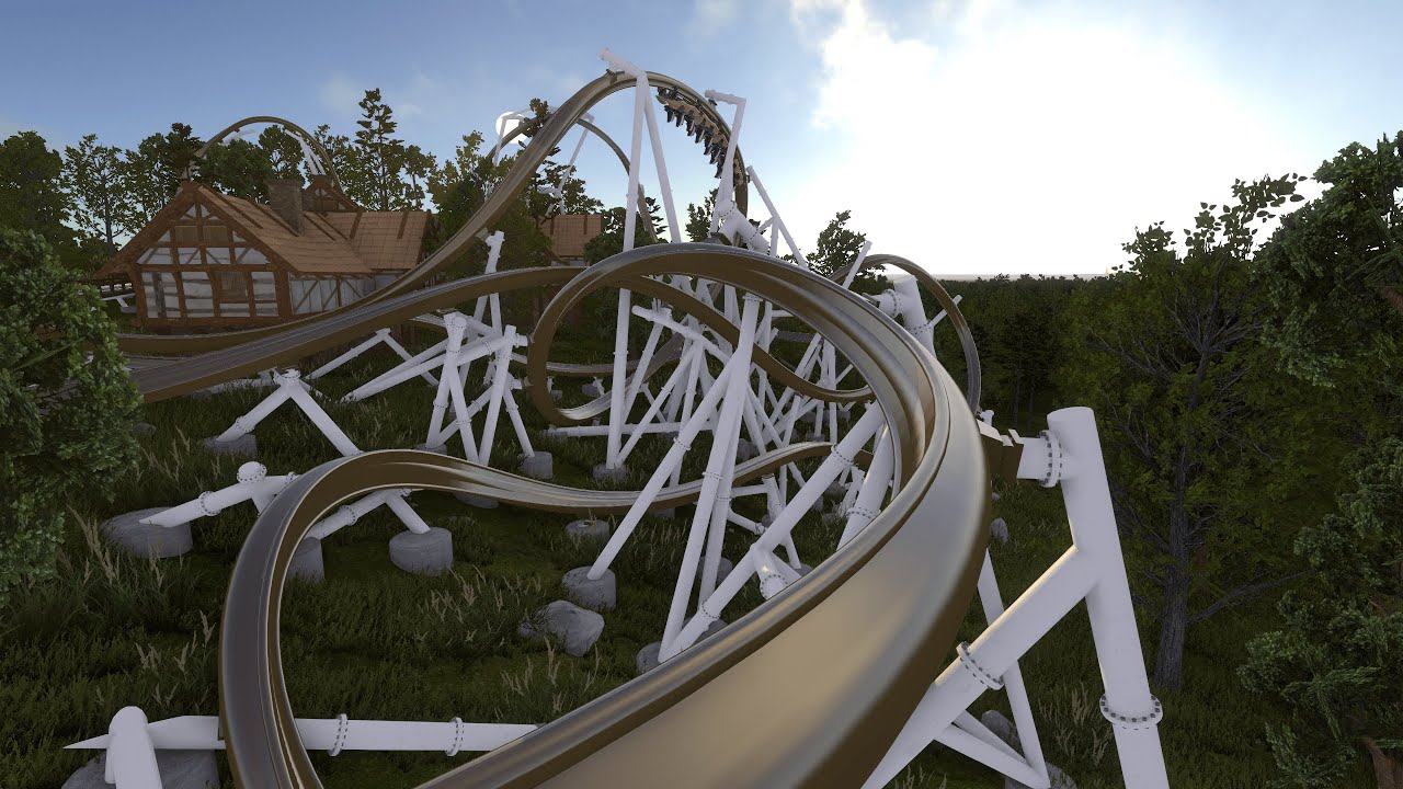 Intamin Double Seated Single Rail Coaster | Talos