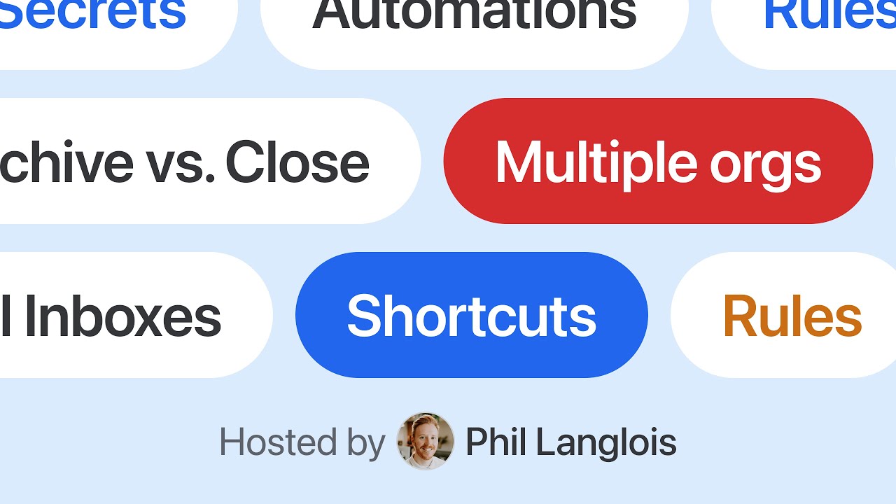 Missive Q&A: Multiple orgs, shortcuts, rules, and more.