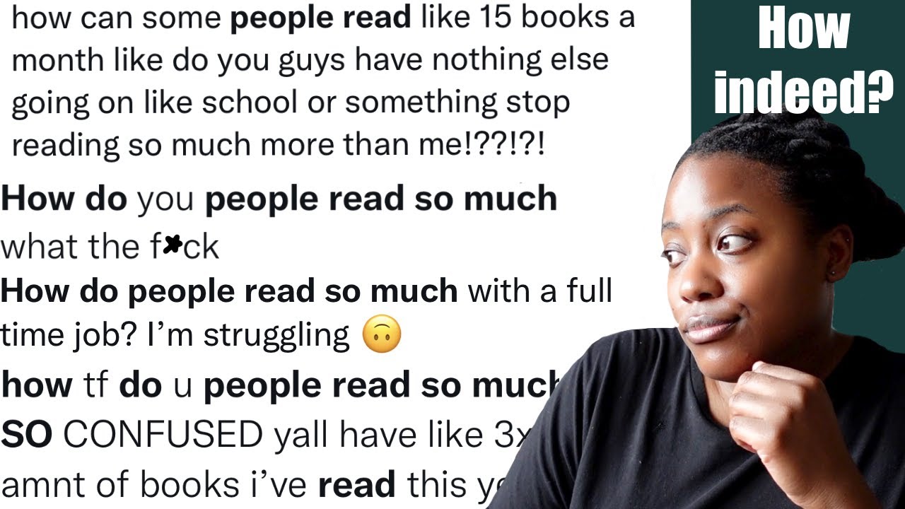 Book CommuniTEA: HOW DO PEOPLE READ SO MUCH? Maybe they read fast, maybe they're lying...[CC]