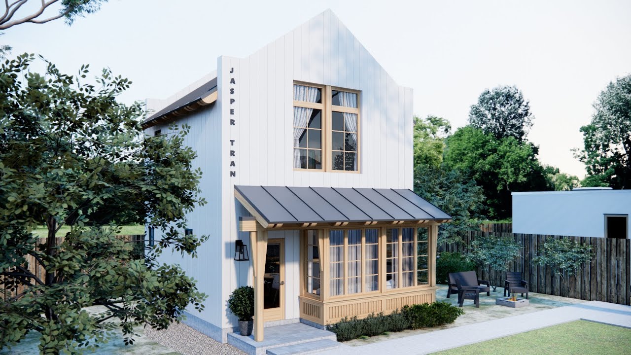 CHARMING Tiny House  in the Backyard Garden | Simply PERFECT...