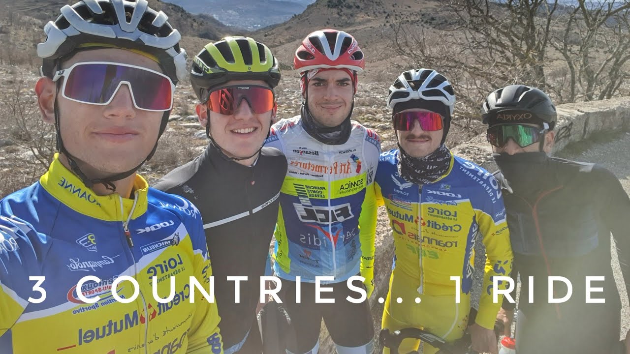 French cycling.. 3Countries, 1ride