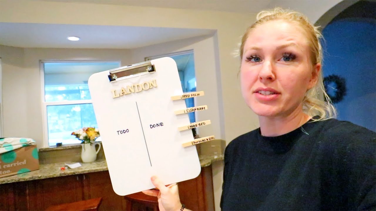 Распределяю обязанности по дому для детей! (Урок жизни)