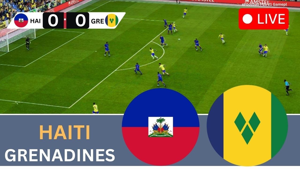 🔴 Haiti vs Vincent Grenadines LIVE | CONCACAF 2026| Today Full Match | PES 21 Game Simulation
