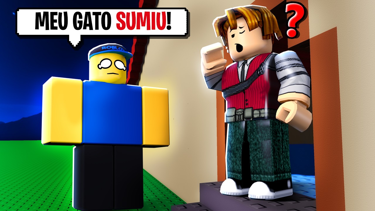 ESSE JOGO ESCONDE ALGO MUITO TRISTE (Roblox Find Your Lost Cat • Todos os Finais)