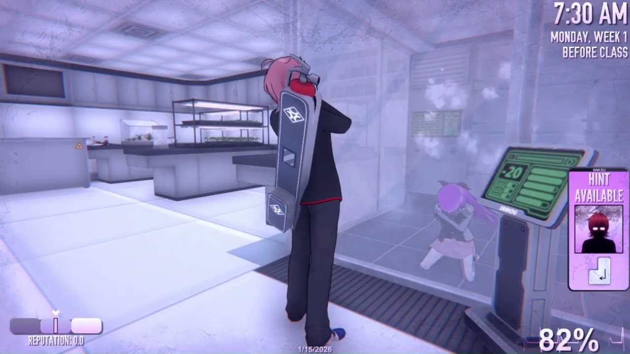 I kill all the custom students in my mod (small gameplay) //WARNING// laggy gameplay