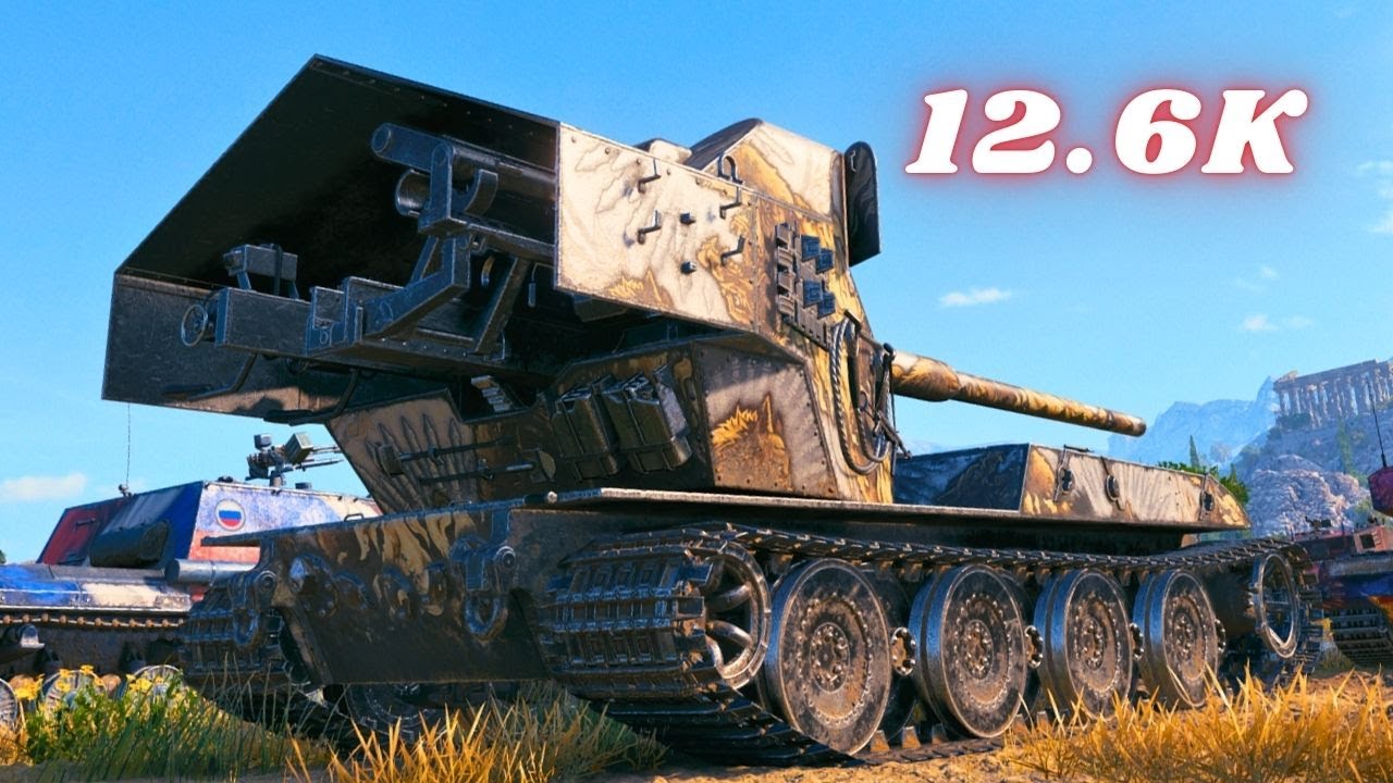 Waffenträger auf E 100 12.6K Damage 7 Kills  World of Tanks
