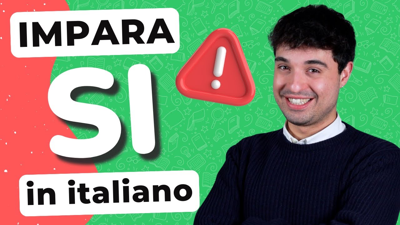 How to use SI in Italian (riflessivo, impersonale, passivante)