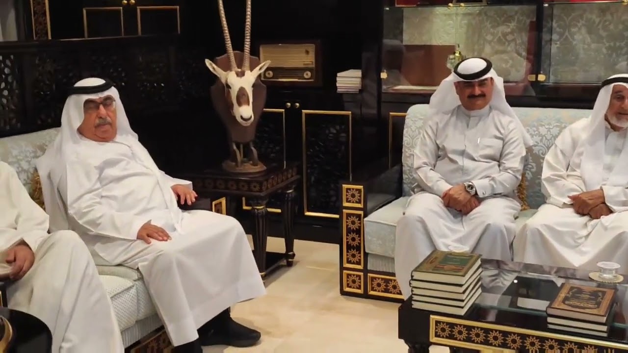 محاضرة عن شجرة العود للدكتور حسين الرفاعي  في مجلس الدكتور عارف الشيخ