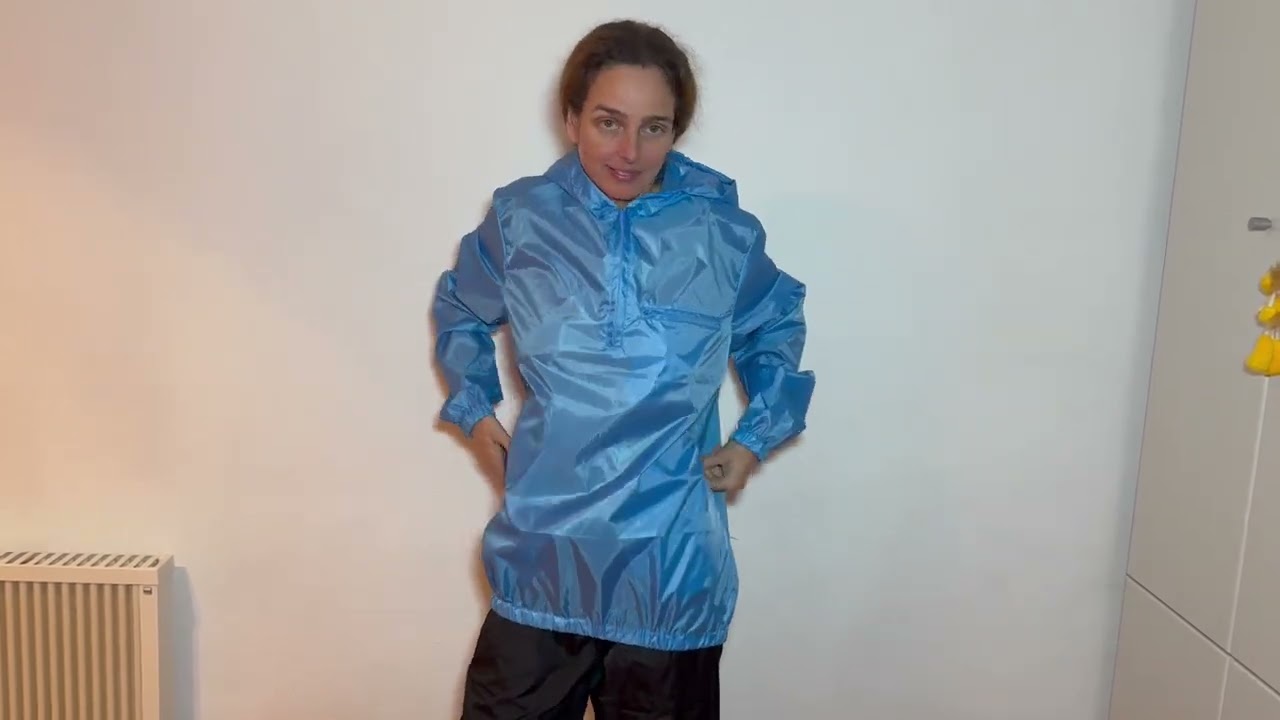 Shinycouture nylon jacket product video