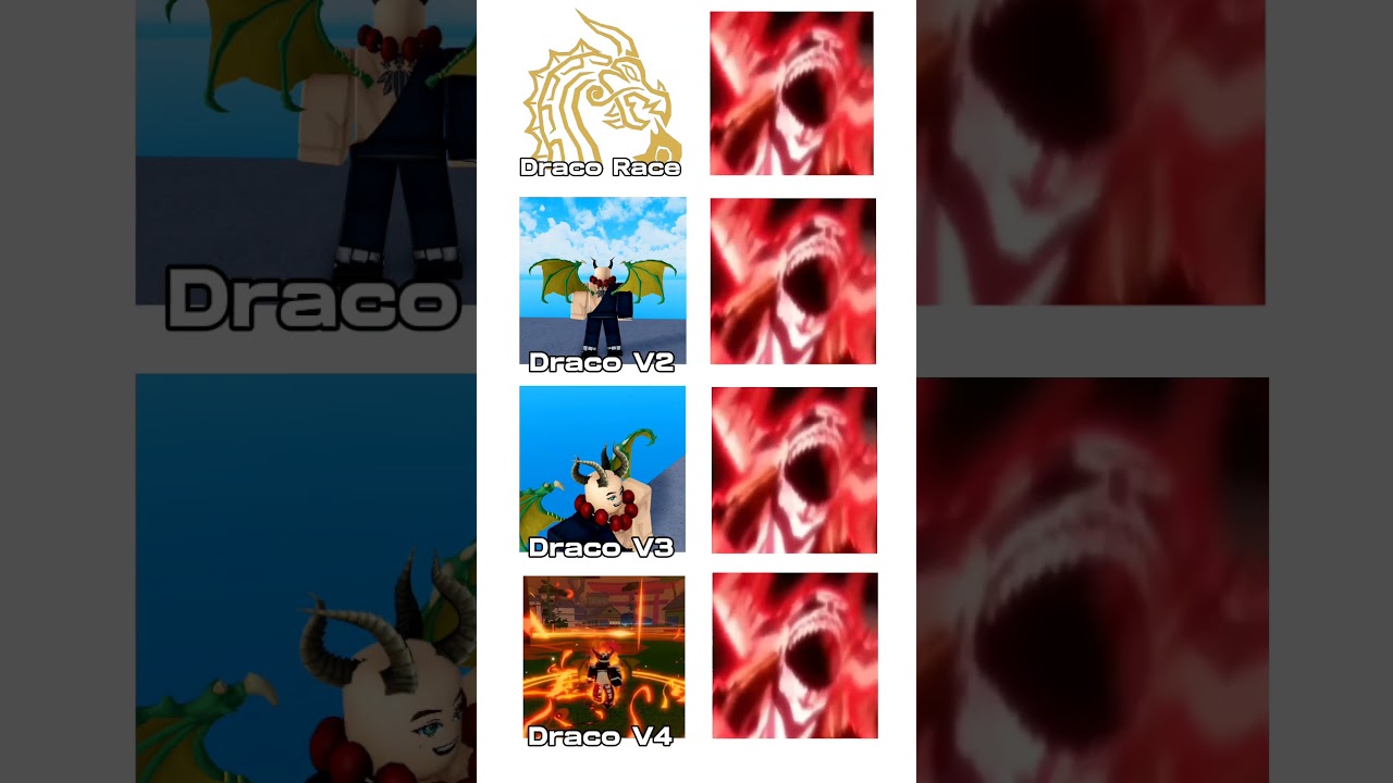 The pain of getting Draco Race 💀 #roblox #bloxfruit #vaposik #bloxfruits