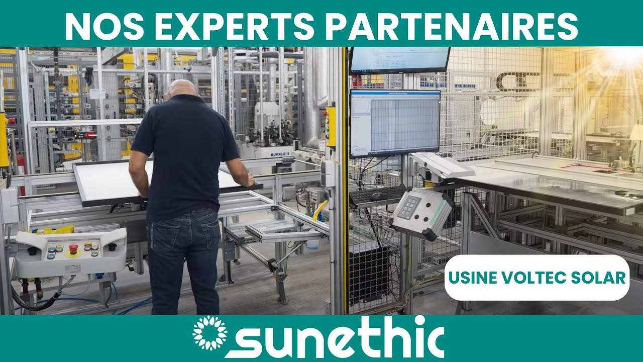 Panneau Solaire Fran&ccedil;ais : Visite Usine Fabricant Fran&ccedil;ais Voltec Solar