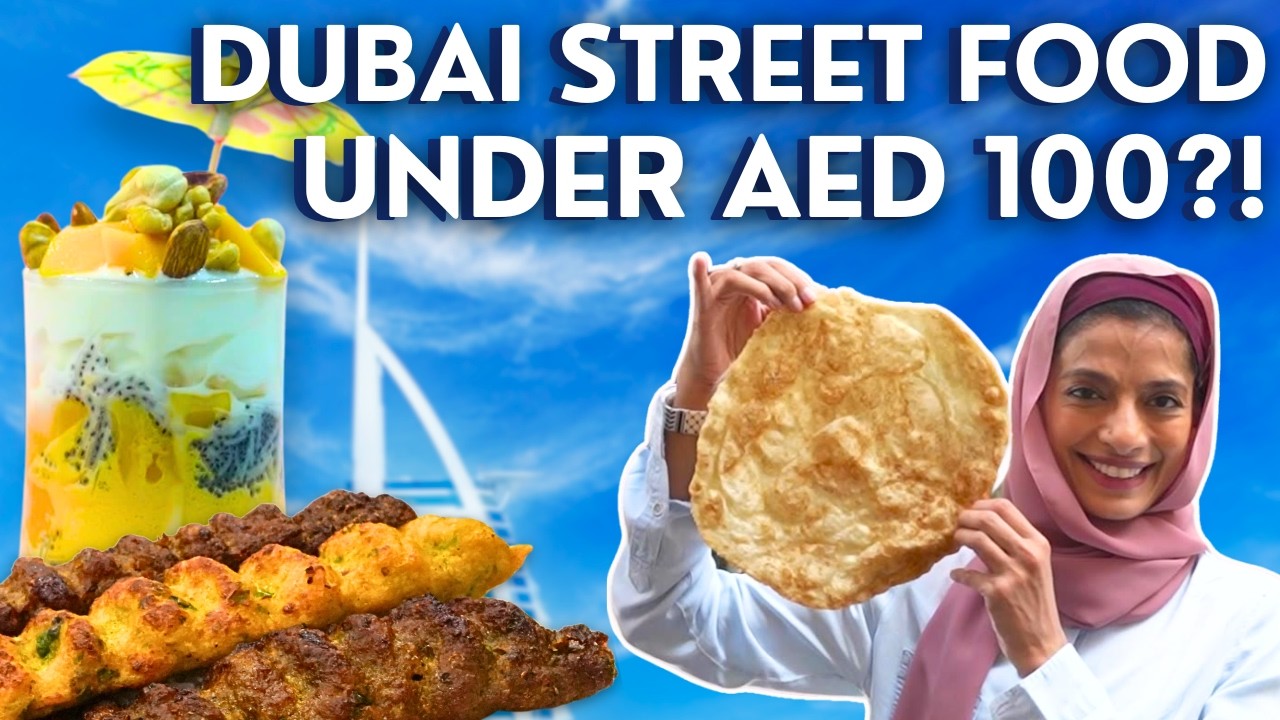 Dubai Street Food for Under 100 AED – A Full Day of Eating!