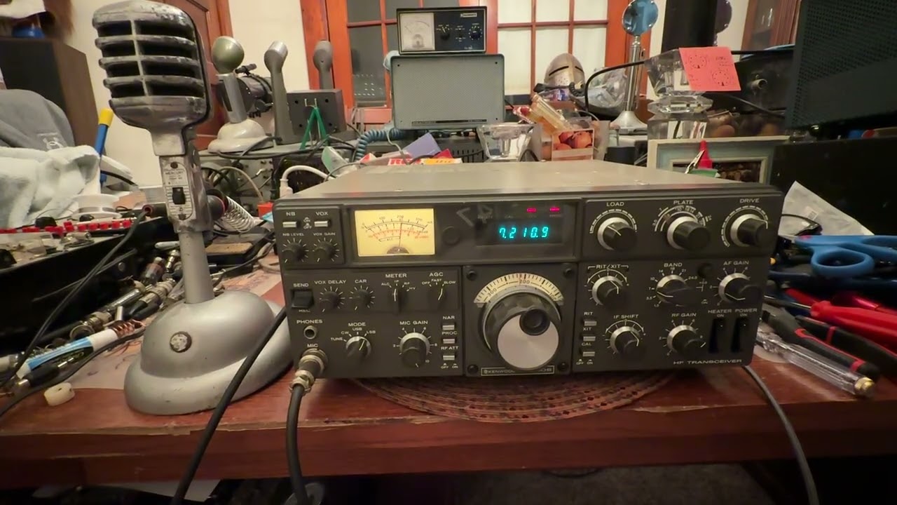 Kenwood TS-530S on the Albuquerque NM boat anchor net 19 Feb 2026 de AD4DQ