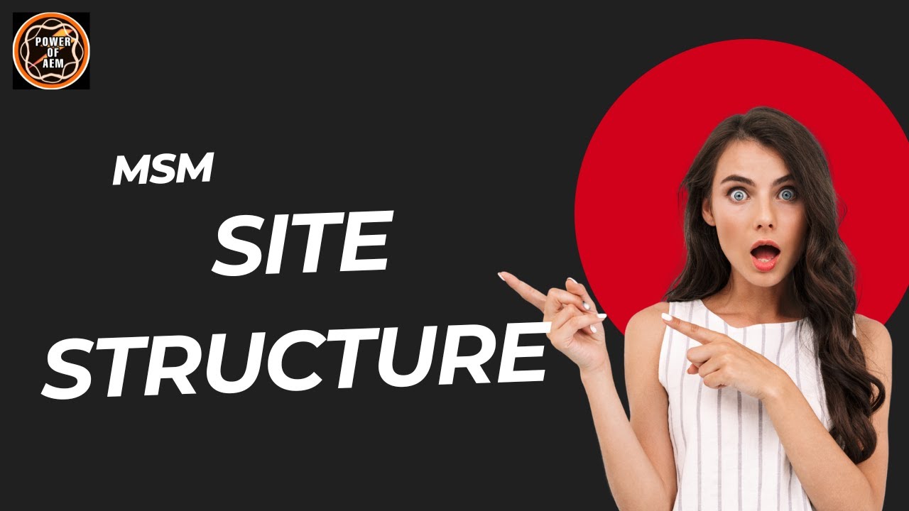 AEM MSM | Site Structure @AEMGeeks  #powerofaem #aem  @SGAEM ​