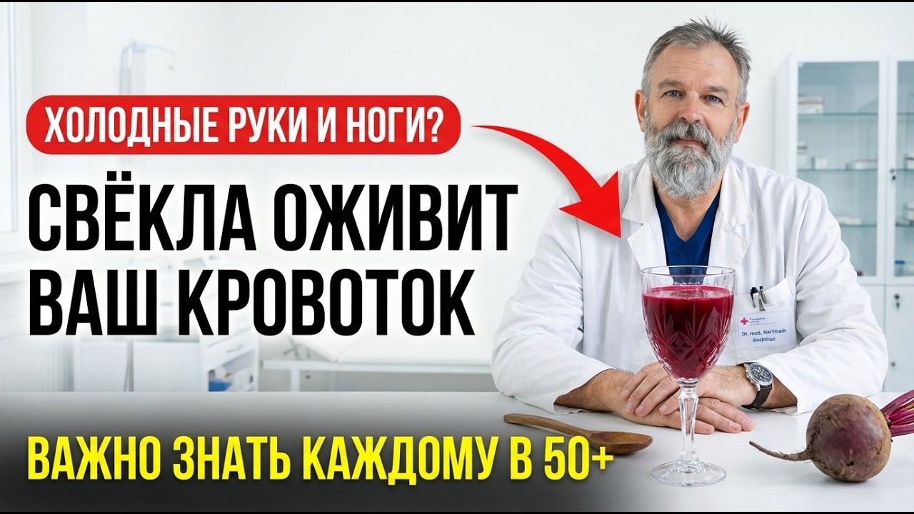 Свекольный сок: как одна ошибка разрушает пользу для сосудов и давления.
