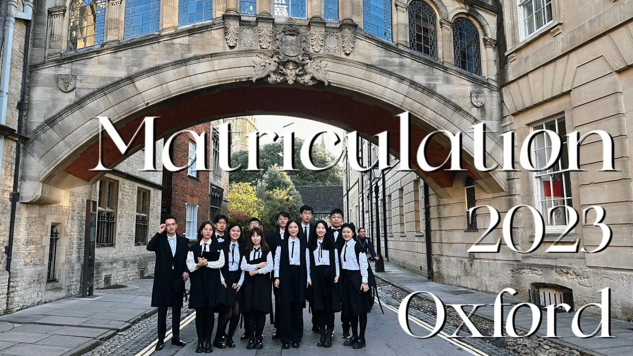 Oxford Matriculation 2023 Vlog 🎓 I'm officially an Oxford student!!!