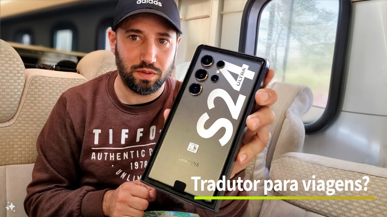 Samsung Galaxy S24 Ultra Titanium Black | Unboxing | TRADUTOR PARA VIAGENS | Primeiro com a AI | s24