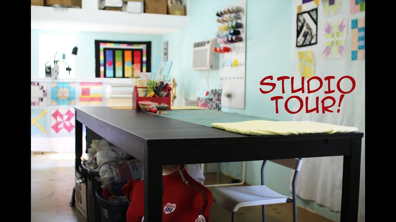 Sewing & Quilting Studio Tour & Ott-Lite Giveaway