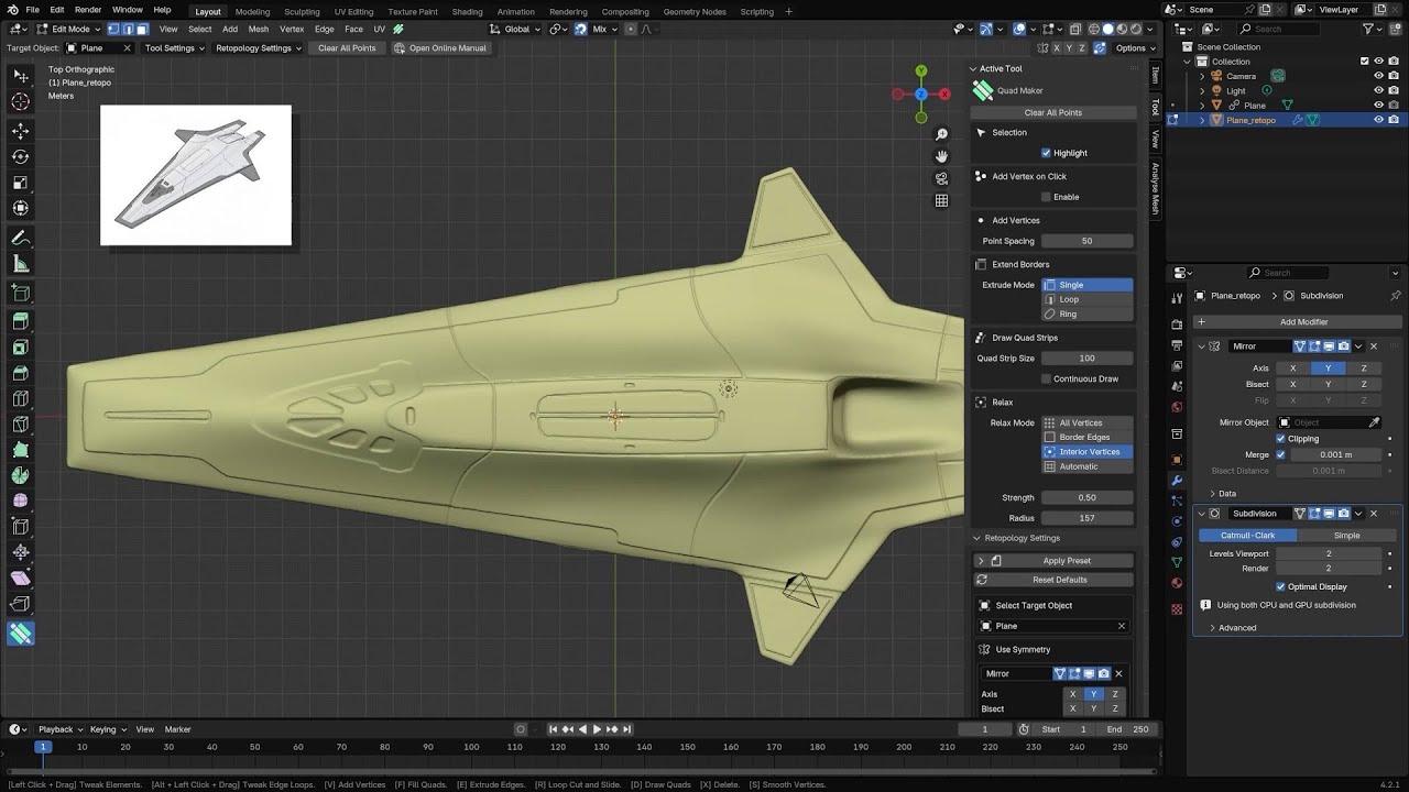 Making a 3D Future Shuttle Part 1