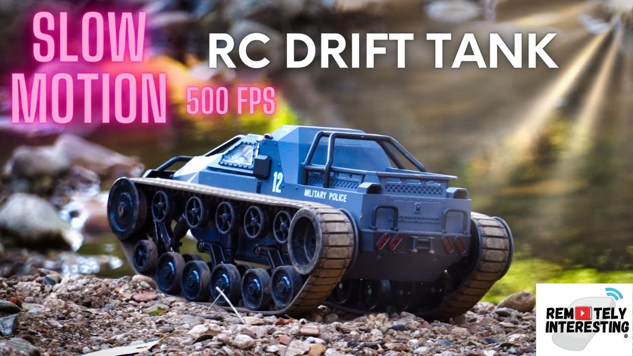 Slow Motion RC Drift Tank Action _ High Speed _ Go Anywhere - Model SG 1203 1/12 2.4G #AWESOME #RC