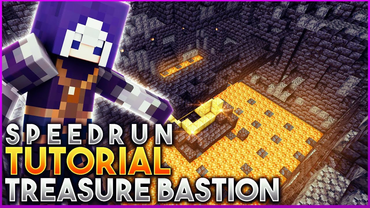 TREASURE BASTION - MINECRAFT SPEEDRUN TUTORIAL #5