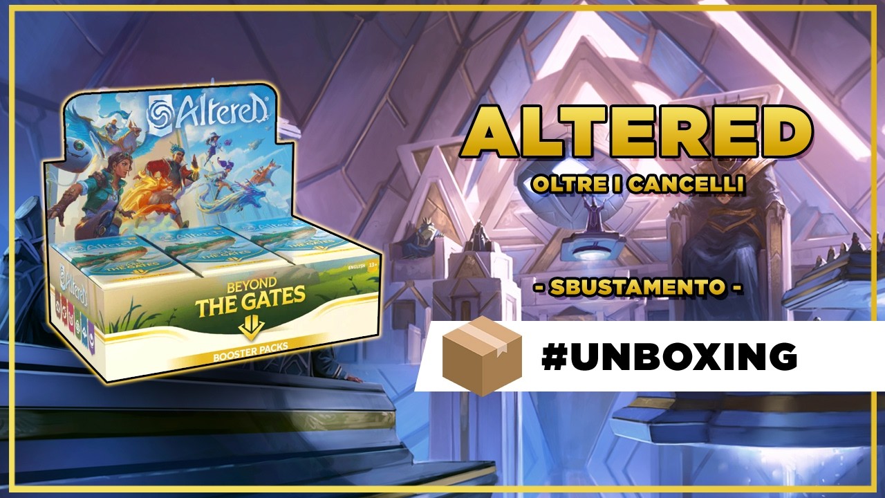 ALTERED BOOSTER BOX vediamo cosa trovo di bello - sbustamento -