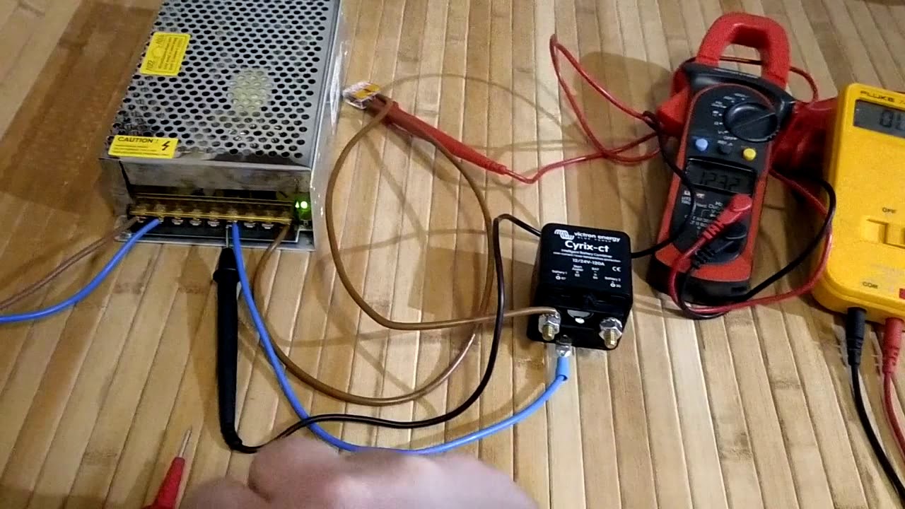 KXKamper - Pruebas relé separador Cyrix