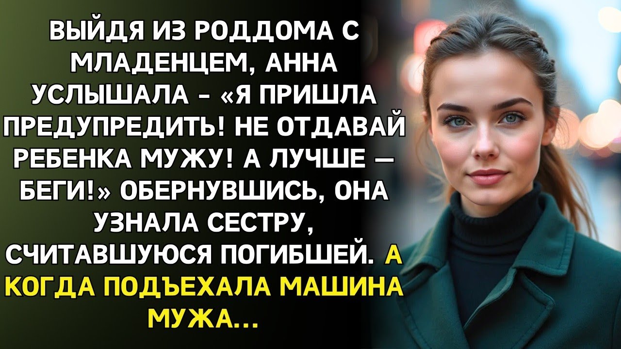 В день выписки из роддома меня остановила сестра, считавшаяся погибшей…- "Не садись в машину мужа!"