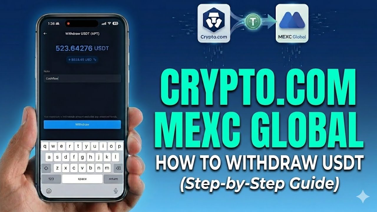 How to Withdraw USDT from Crypto.com to MEXC Global (Step-by-Step Guide)