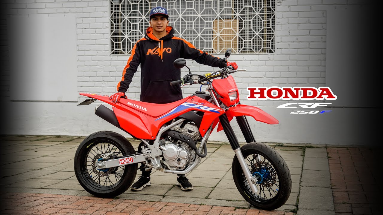 CRF 250F 🔴 SUPERMOTO UNICA EN COLOMBIA🔥 🔥 🔥