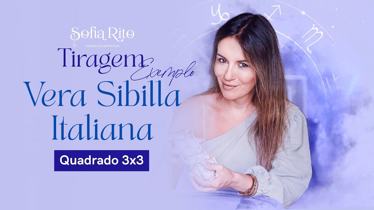 Vera Sibilla Italiana - Tiragem 3x3 - Exemplo prático