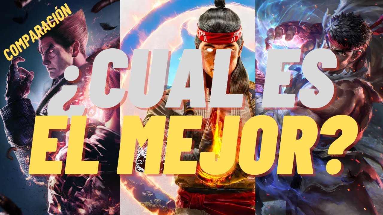 MORTAL KOMBAT VS STREET FIGHTER VS TEKKEN | ¿Cual es el mejor?