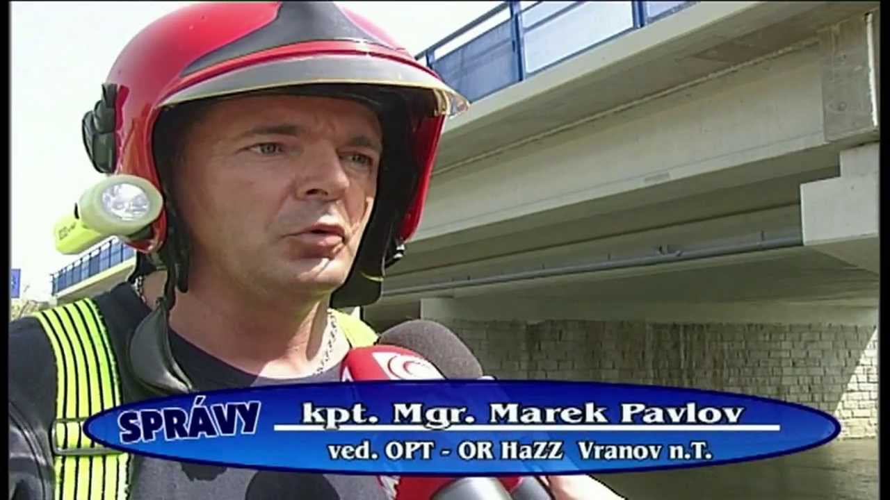 Vranovsk&iacute; hasiči zasahovali pri &uacute;niku nezn&aacute;mej l&aacute;tky do rieky Topľa