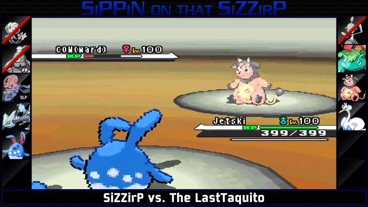 PokeMoshPit Battle #266: SiZZirP vs TheLastTaquito [5th Gen]