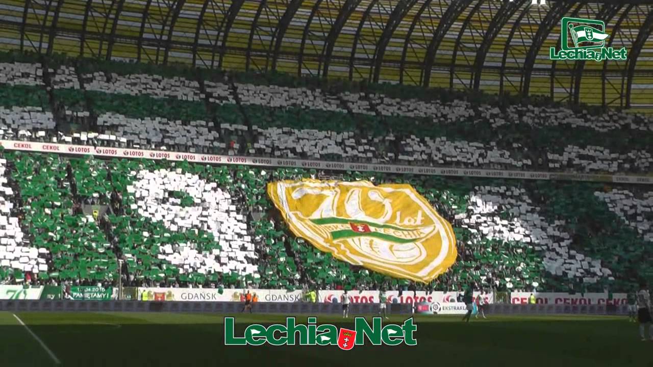 2015.04.11 Oprawa kibiców Lechii podczas meczu z Legią