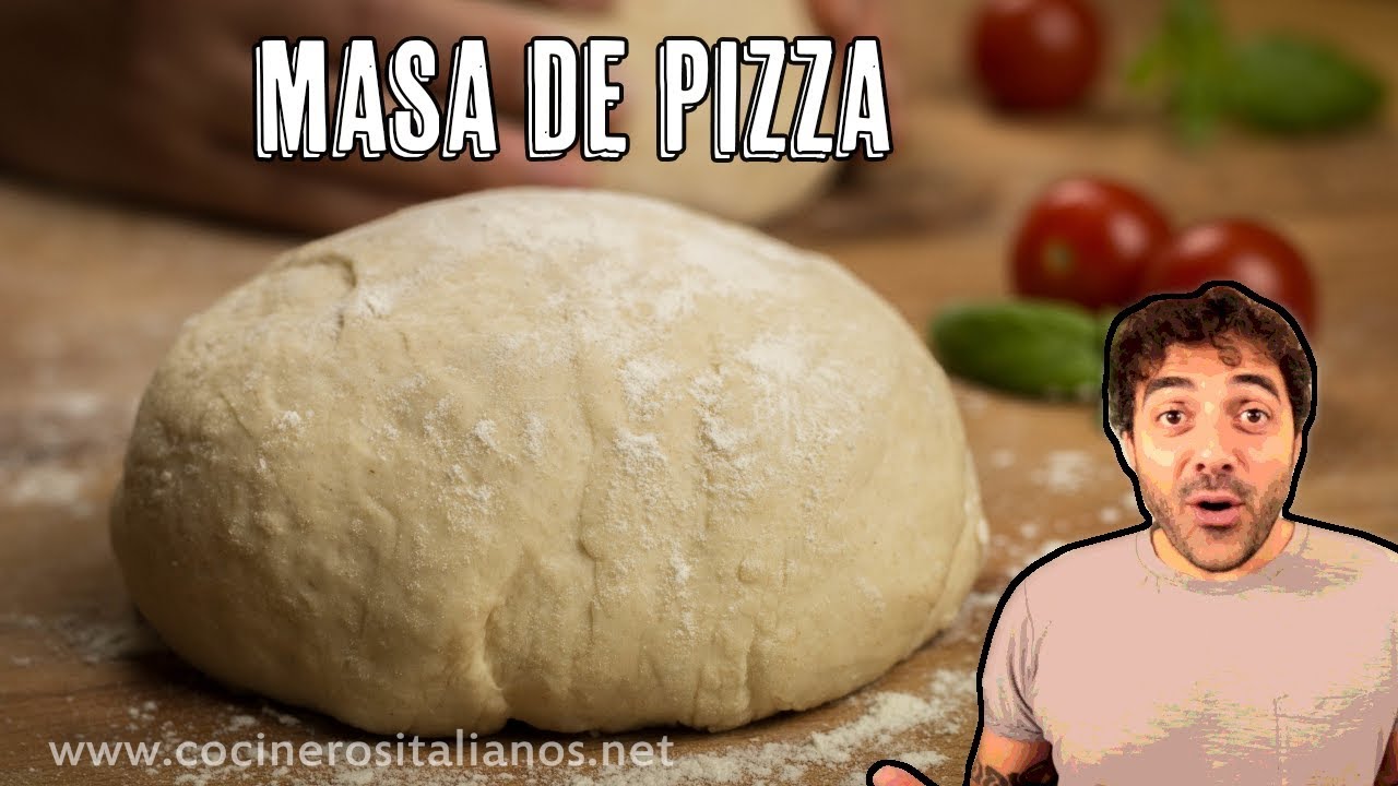Como hacer masa de pizza casera - Receta Italiana