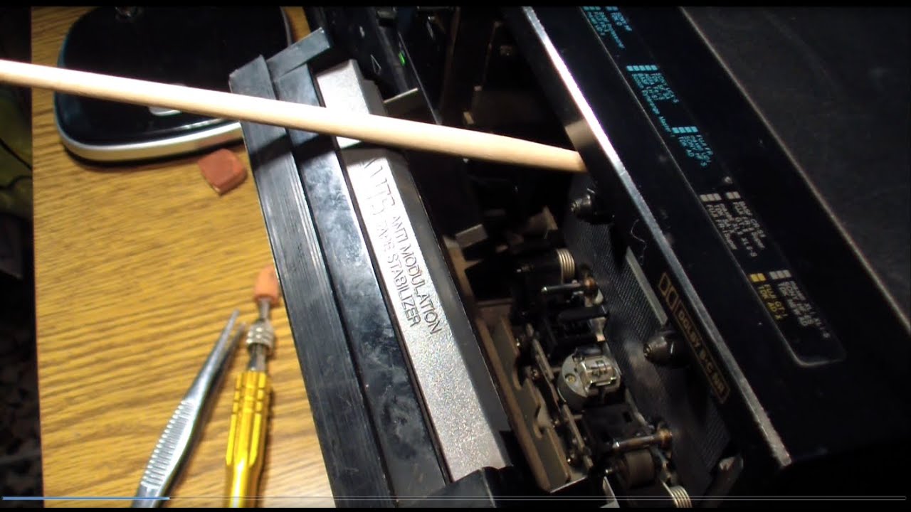 Gommino Pinch Roller lucido - come risolvere senza smontare meccanica registratore a cassette