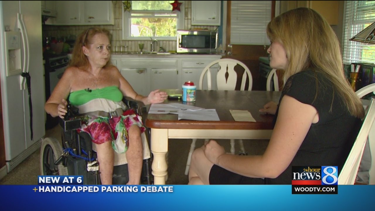 Handicapped parking debate